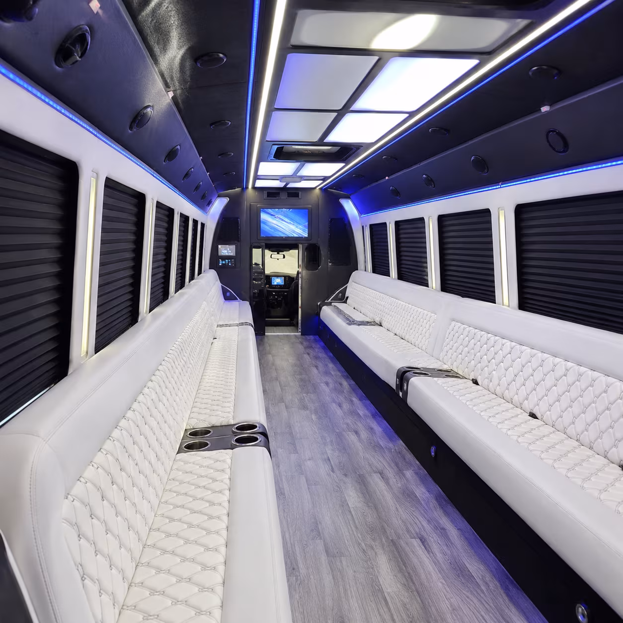 bus rentals for faith conferences and large church events near springdale