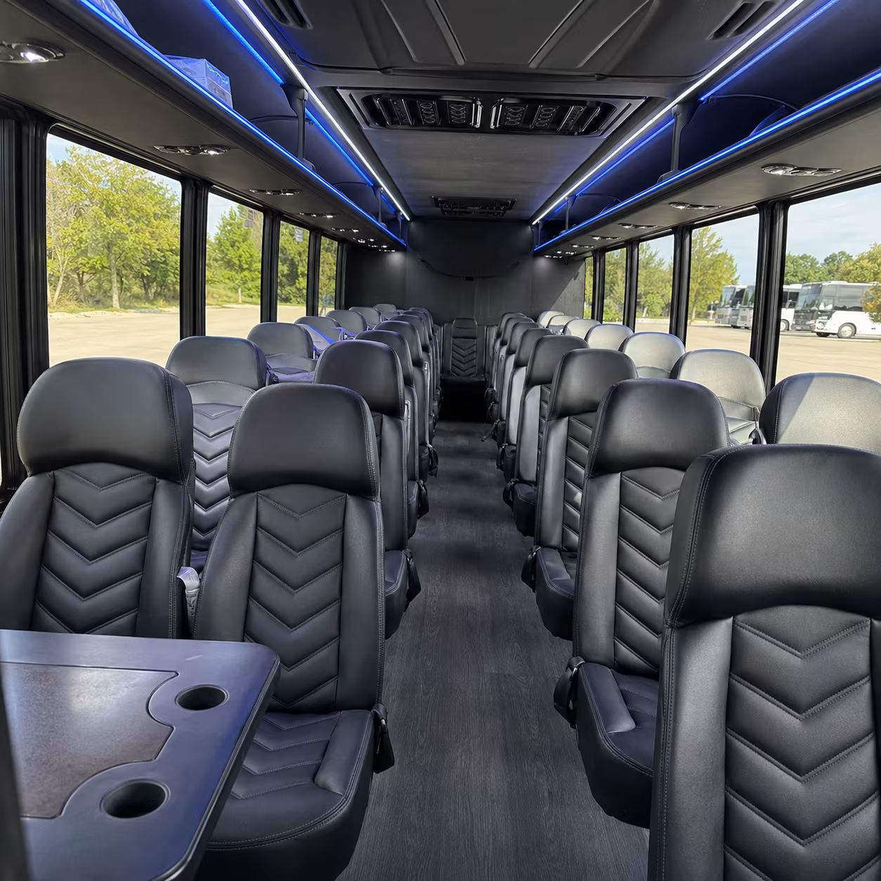 milestone birthday buses to crystal bridges and bentonville arts district