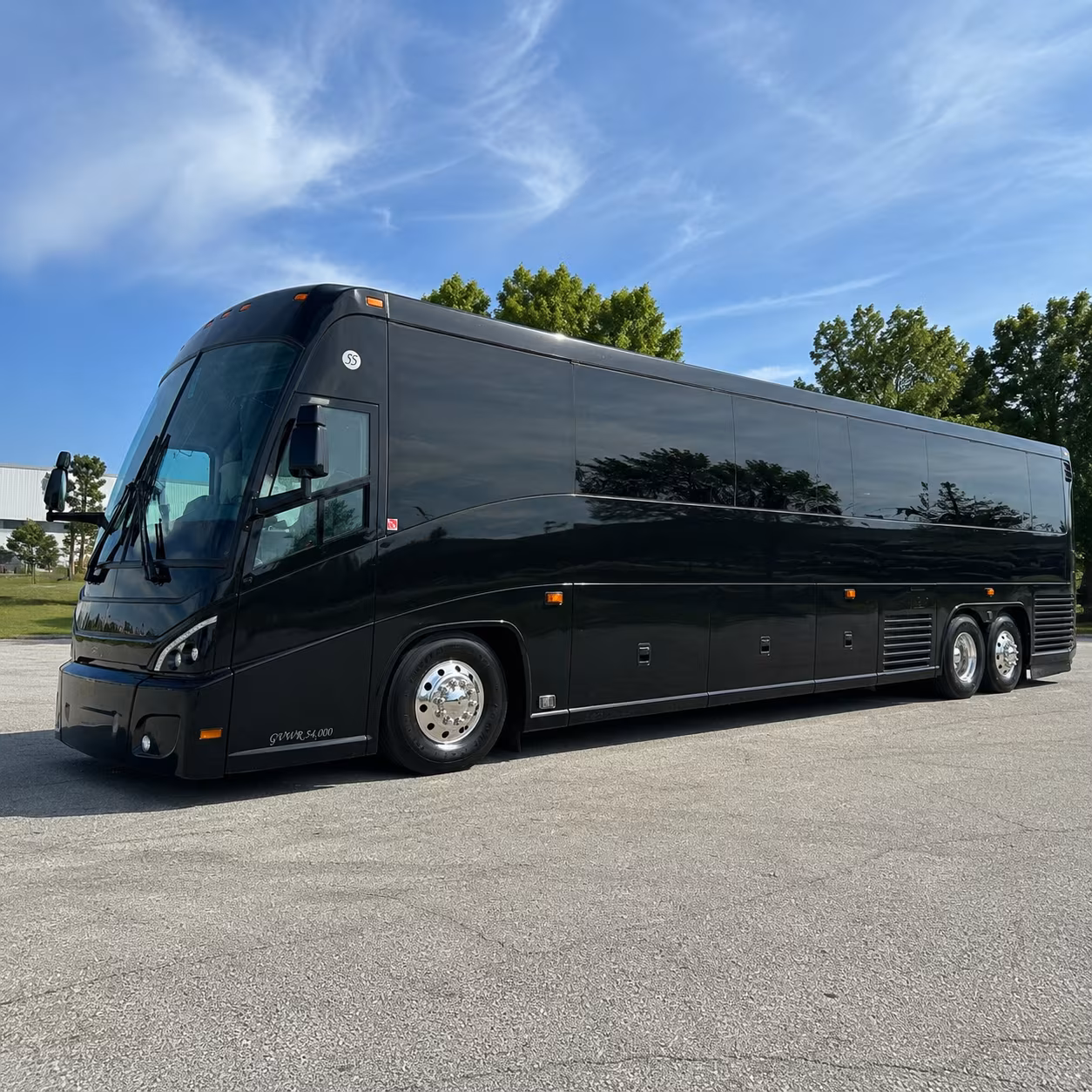 springdale 47 passenger charter bus