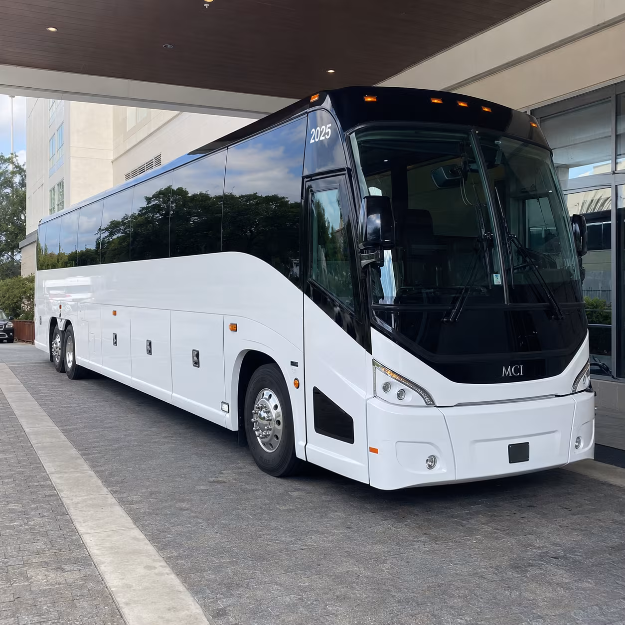 springdale 54 passenger charter bus