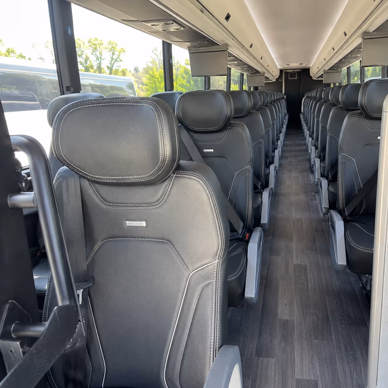 springdale field trip transportation onboard seating