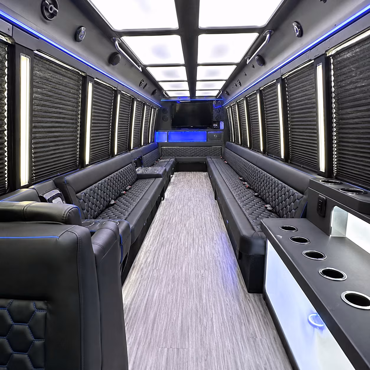 springdale night out party bus rental