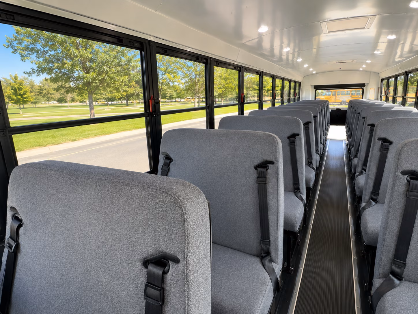 springdale school bus inside