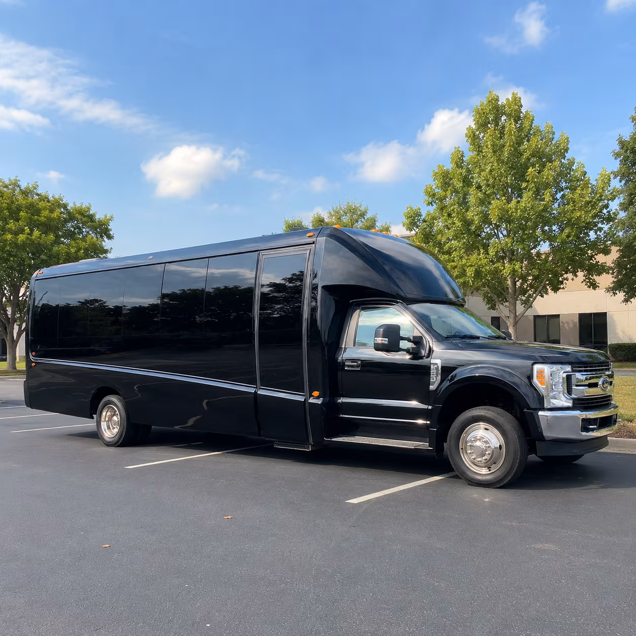 springdale sporting event transportation onboard seating