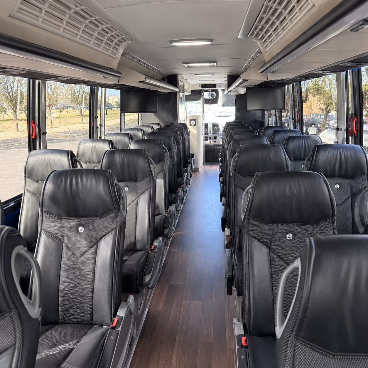 springdale walmart home office charter bus rental