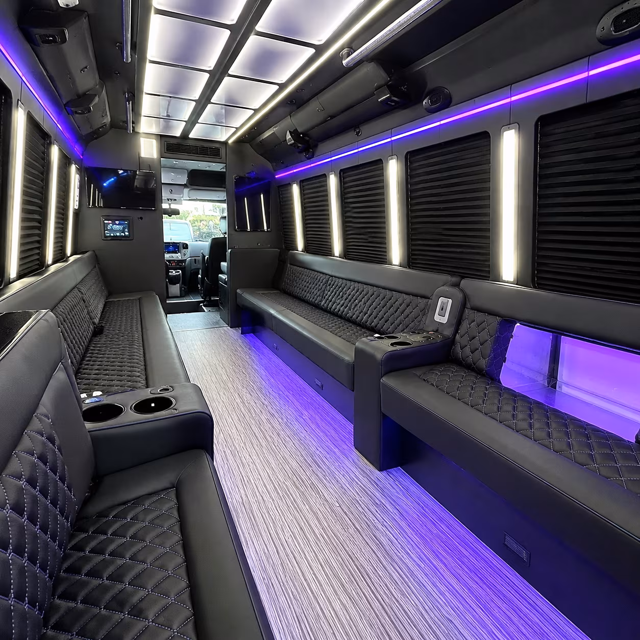 springdale wedding party bus rental